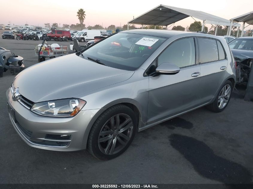 2015 Volkswagen Golf Tsi Sel 4-Door VIN: 3VW217AUXFM097257 Lot: 38225592