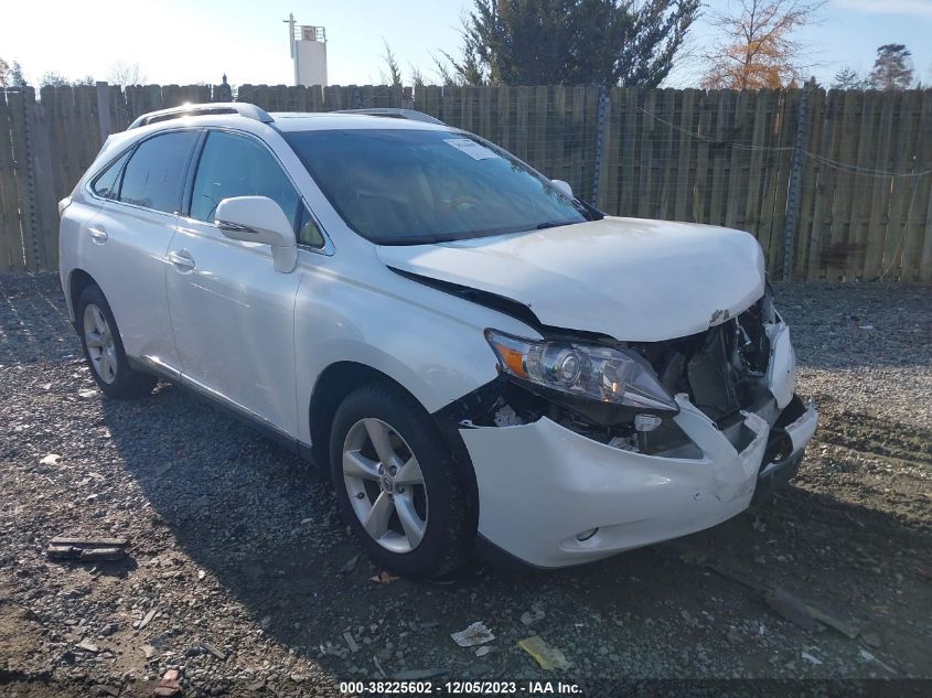 2010 Lexus Rx 350 VIN: 2T2BK1BA4AC051339 Lot: 38225602