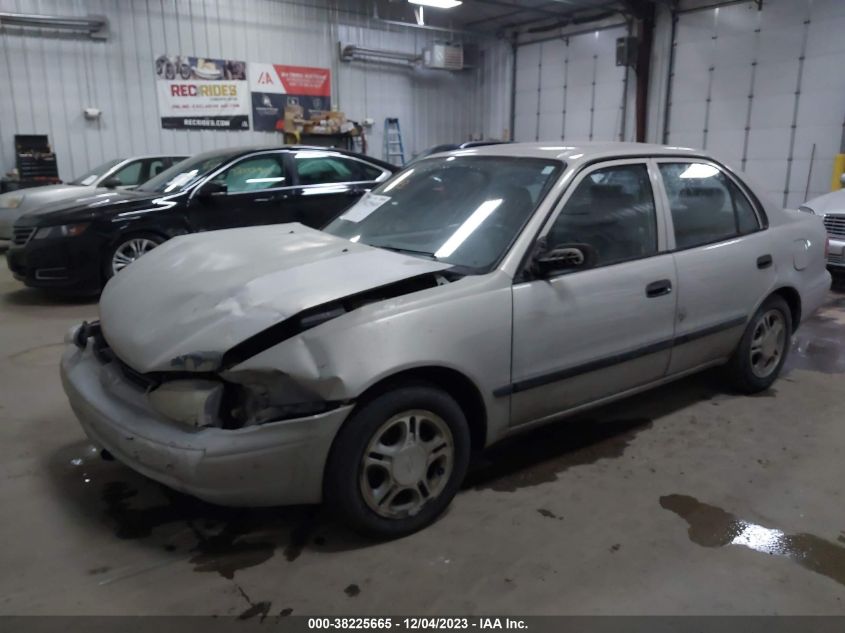 2000 Chevrolet Prizm VIN: 1Y1SK5281YZ413664 Lot: 38225665