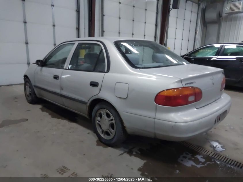 2000 Chevrolet Prizm VIN: 1Y1SK5281YZ413664 Lot: 38225665