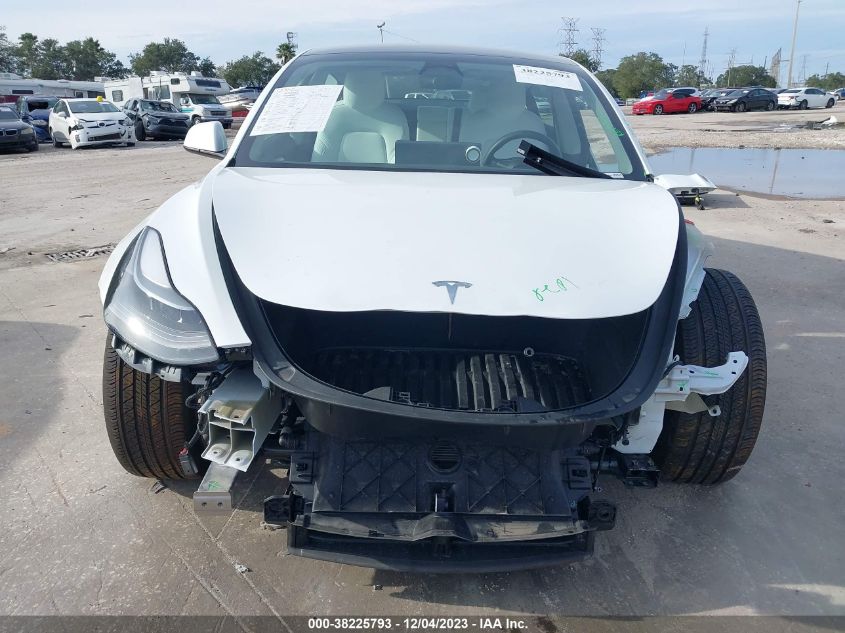 2022 Tesla Model 3 Long Range Dual Motor All-Wheel Drive VIN: 5YJ3E1EB4NF176931 Lot: 38225793