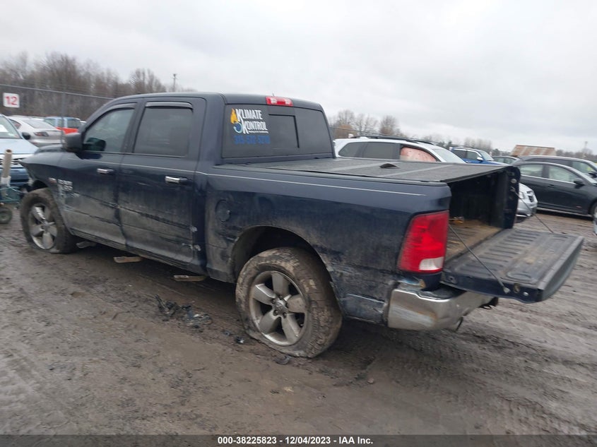 2017 Ram 1500 Big Horn 4X4 5'7" Box VIN: 3C6RR7LT3HG751197 Lot: 38225823