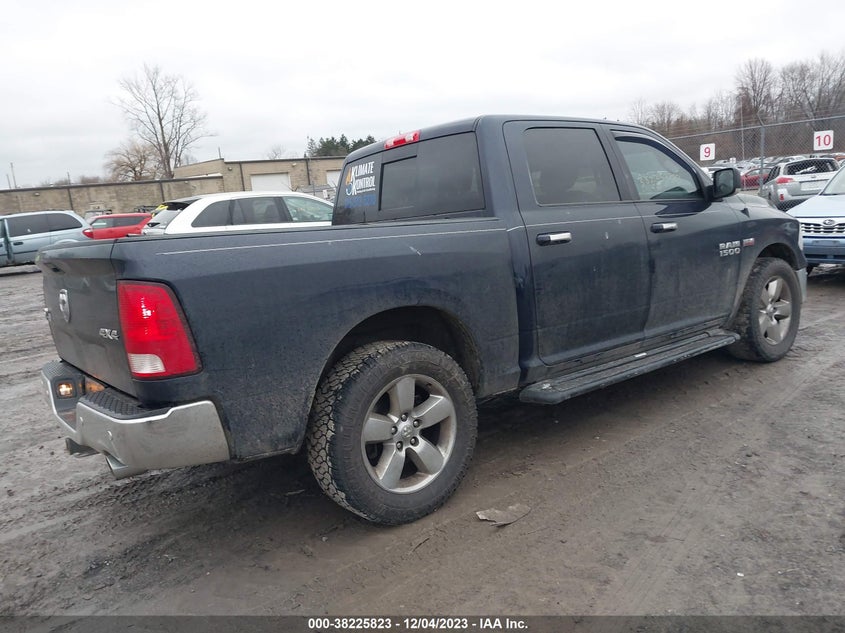 2017 Ram 1500 Big Horn 4X4 5'7" Box VIN: 3C6RR7LT3HG751197 Lot: 38225823