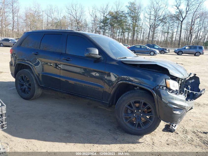 2018 Jeep Grand Cherokee Altitude 4X2 VIN: 1C4RJEAG9JC253377 Lot: 38225834