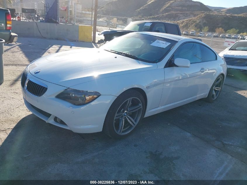 2005 BMW 645Ci VIN: WBAEH73495B193151 Lot: 38225836