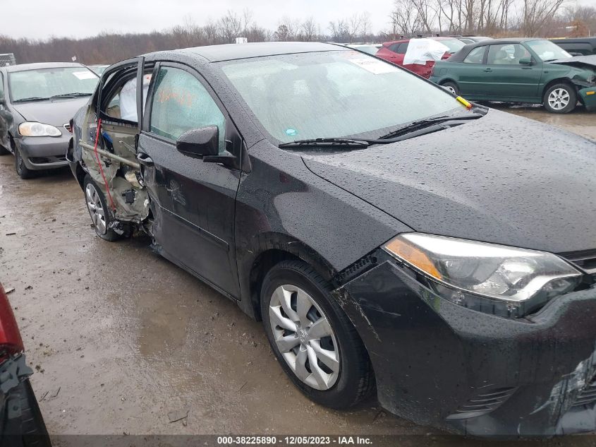 2015 Toyota Corolla Le VIN: 2T1BURHE6FC415565 Lot: 38225890