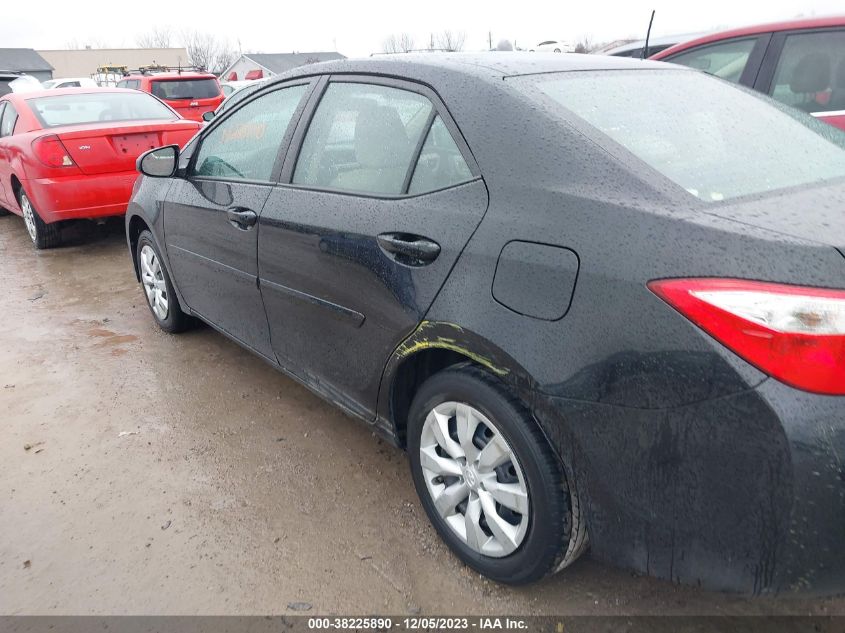 2015 Toyota Corolla Le VIN: 2T1BURHE6FC415565 Lot: 38225890