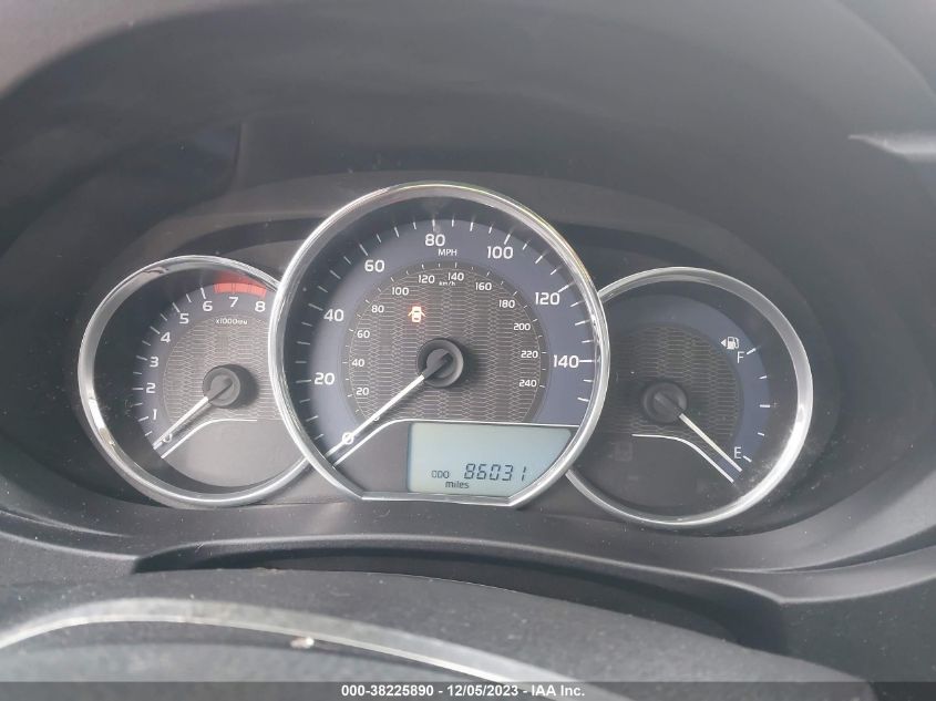 2015 Toyota Corolla Le VIN: 2T1BURHE6FC415565 Lot: 38225890