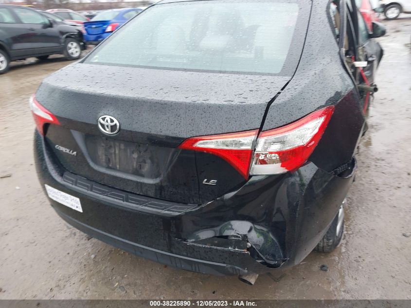 2015 Toyota Corolla Le VIN: 2T1BURHE6FC415565 Lot: 38225890