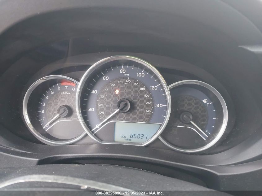 2015 Toyota Corolla Le VIN: 2T1BURHE6FC415565 Lot: 38225890