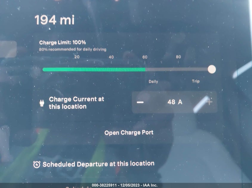 2023 Tesla Model Y Awd VIN: 7SAYGDEE0PF844984 Lot: 38225911