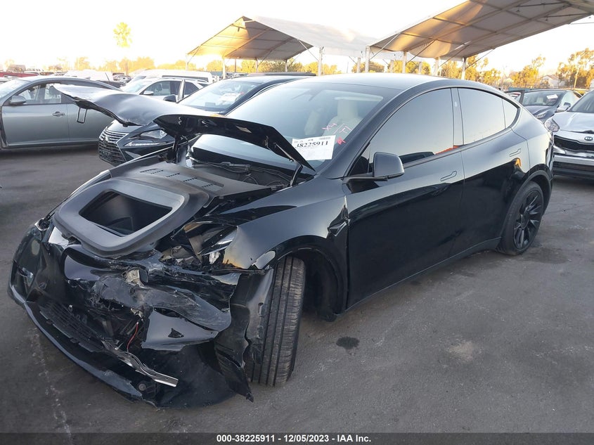 2023 Tesla Model Y Awd VIN: 7SAYGDEE0PF844984 Lot: 38225911