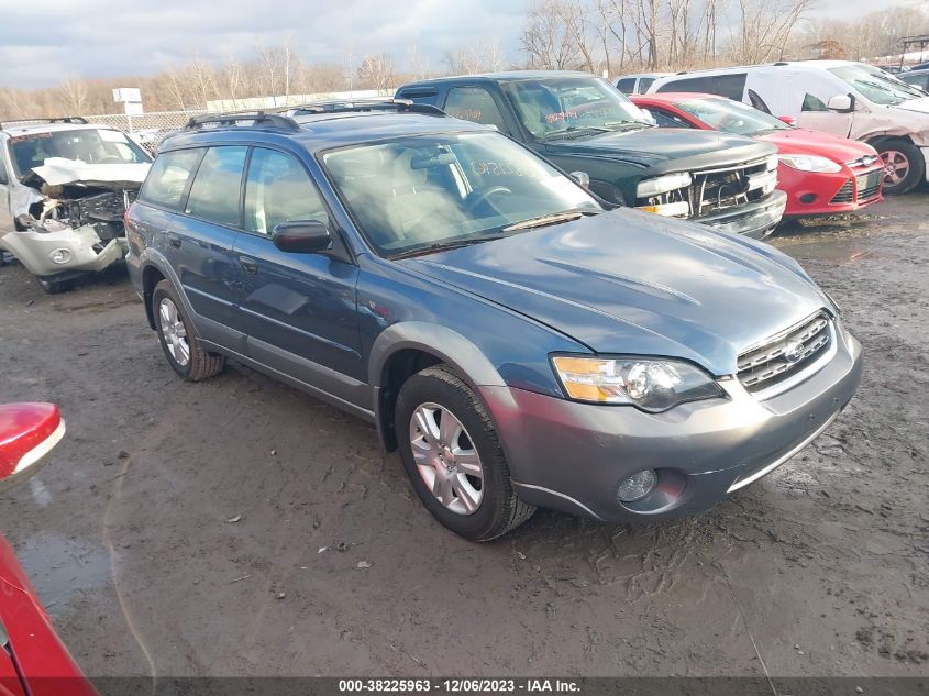 2005 Subaru Outback 2.5I VIN: 4S4BP61C457392944 Lot: 38225963