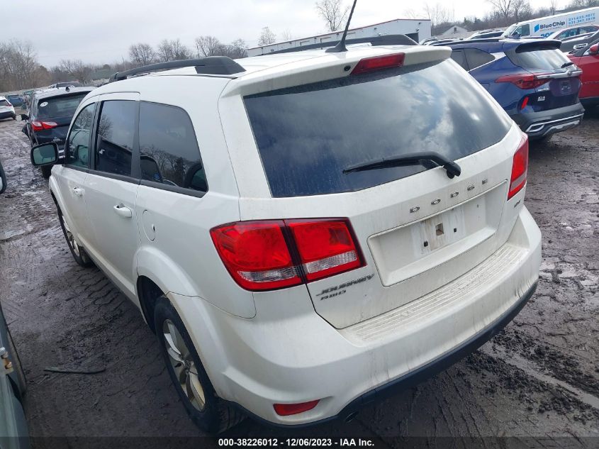 2016 Dodge Journey Sxt VIN: 3C4PDDBG2GT208978 Lot: 38226012