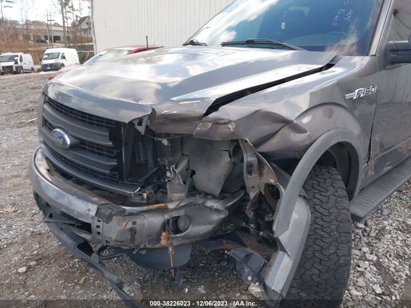 1FTFW1EF3DKF23695 2013 Ford F-150 Fx4