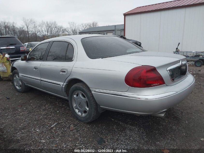 2001 Lincoln Continental VIN: 1LNHM97V31Y604007 Lot: 38226032