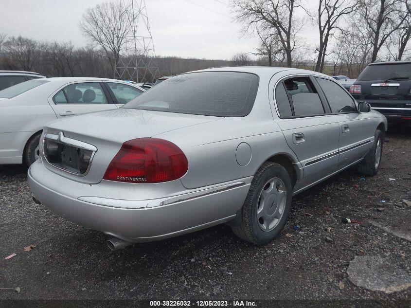 2001 Lincoln Continental VIN: 1LNHM97V31Y604007 Lot: 38226032