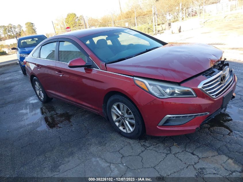 2015 Hyundai Sonata Se VIN: 5NPE24AF3FH255828 Lot: 38226102