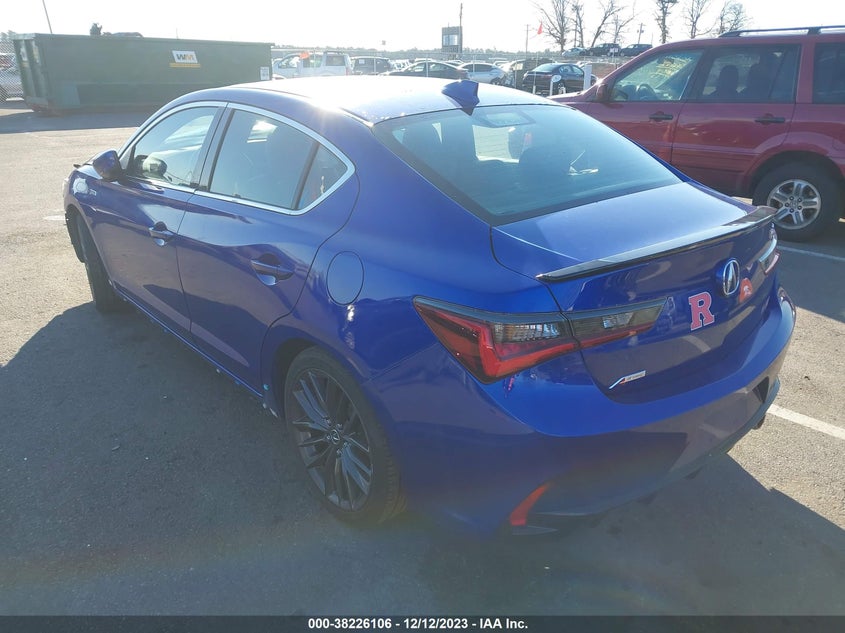 2020 Acura Ilx VIN: 19UDE2F83LA012395 Lot: 38226106