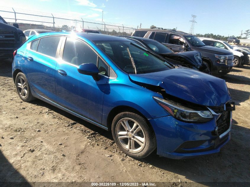 2017 Chevrolet Cruze Lt Auto VIN: 3G1BE6SM2HS523529 Lot: 38226189