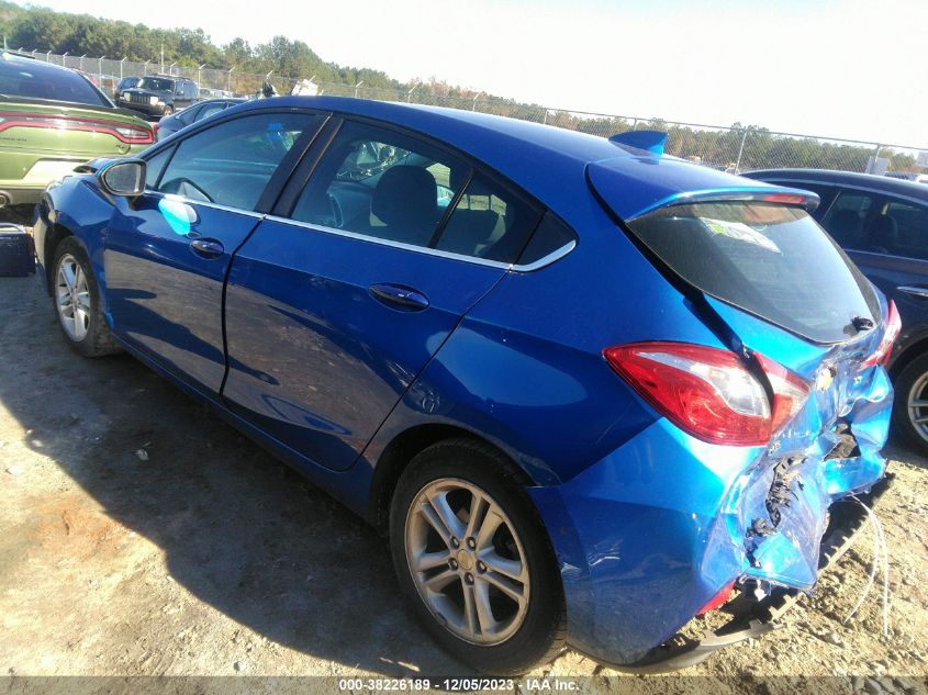 2017 Chevrolet Cruze Lt Auto VIN: 3G1BE6SM2HS523529 Lot: 40612030