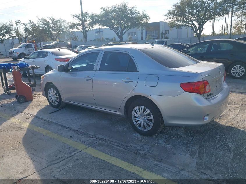 2009 Toyota Corolla Le VIN: 2T1BU40E79C188423 Lot: 38226198