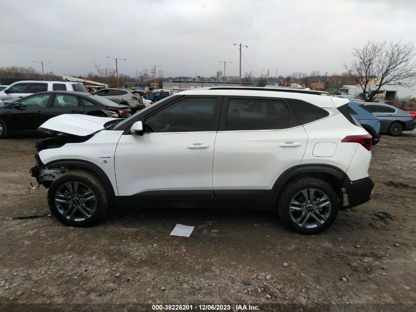 2021 Kia Seltos S VIN: KNDEUCAAXM7096171 Lot: 38226201