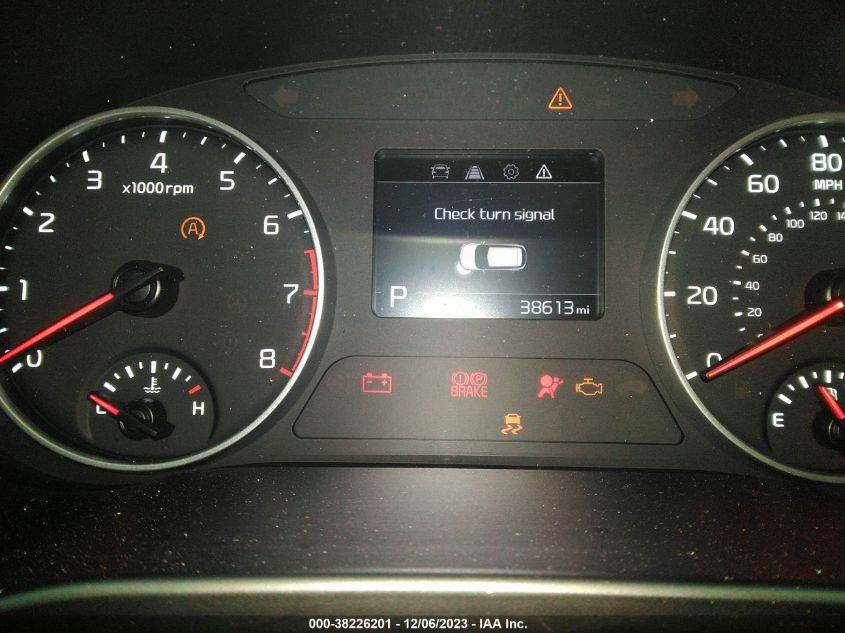 2021 Kia Seltos S VIN: KNDEUCAAXM7096171 Lot: 38226201