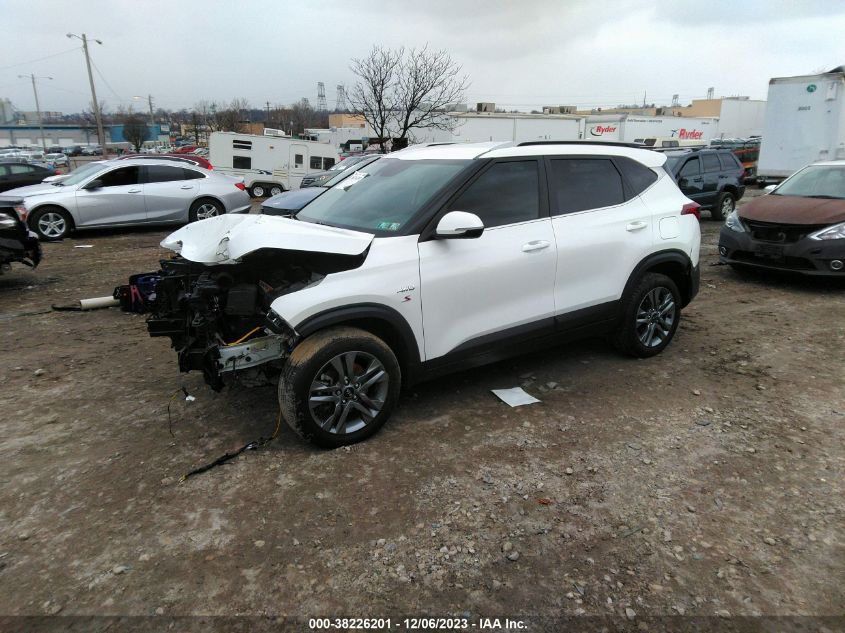 2021 Kia Seltos S VIN: KNDEUCAAXM7096171 Lot: 38226201