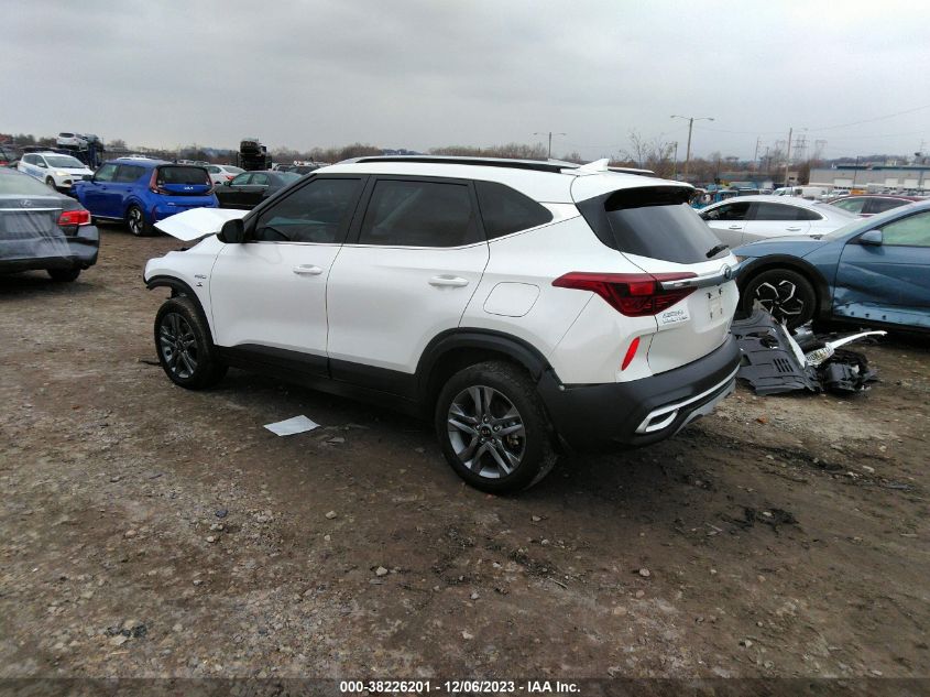 2021 Kia Seltos S VIN: KNDEUCAAXM7096171 Lot: 38226201