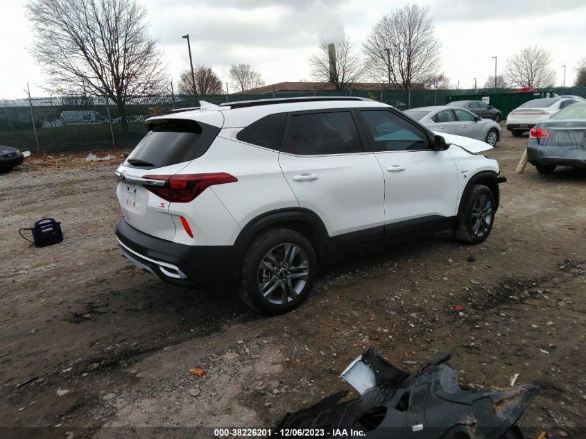 2021 Kia Seltos S VIN: KNDEUCAAXM7096171 Lot: 38226201