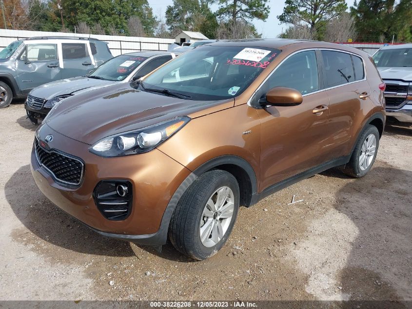 2018 Kia Sportage Lx VIN: KNDPMCAC0J7366580 Lot: 38226208