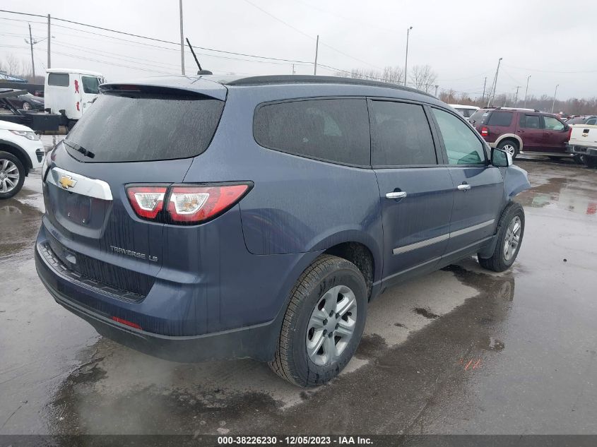 2014 Chevrolet Traverse Ls VIN: 1GNKRFED2EJ307966 Lot: 38226230