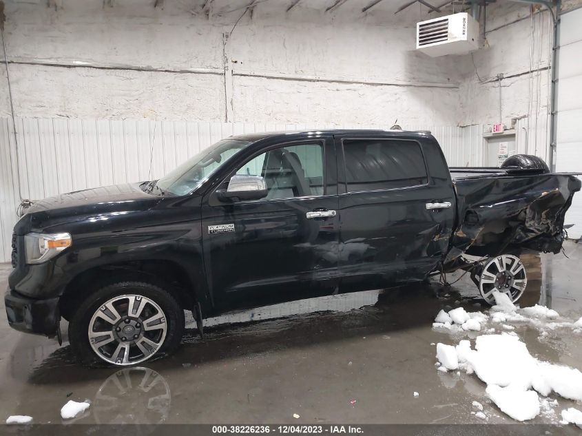 2018 Toyota Tundra Platinum 5.7L V8 VIN: 5TFAY5F19JX752198 Lot: 38226236