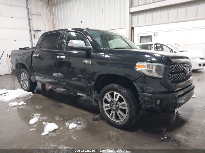 2018 Toyota Tundra Platinum 5.7L V8 VIN: 5TFAY5F19JX752198 Lot: 38226236