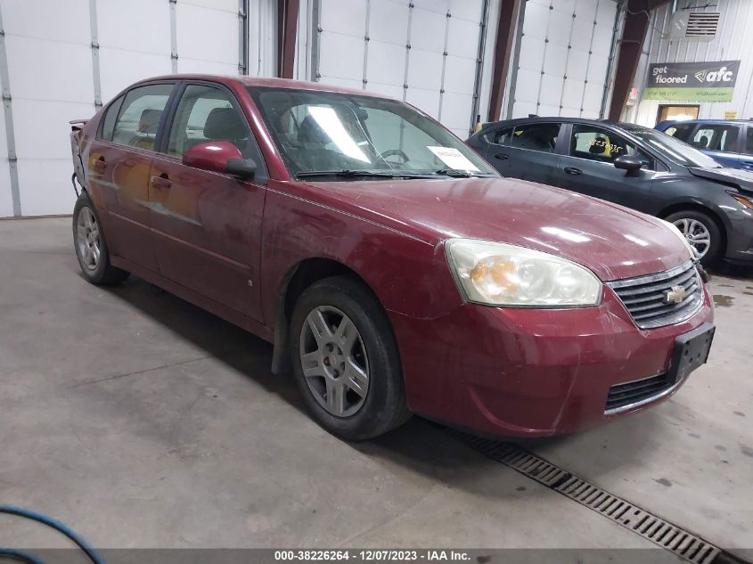 2007 Chevrolet Malibu Lt VIN: 1G1ZT57N37F298895 Lot: 38226264