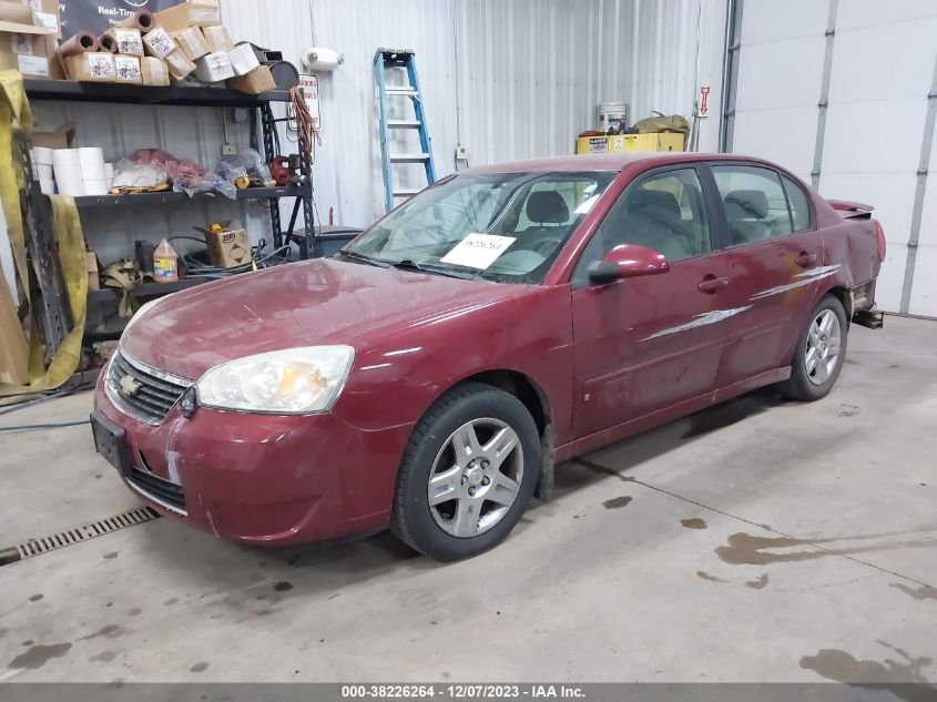 2007 Chevrolet Malibu Lt VIN: 1G1ZT57N37F298895 Lot: 38226264