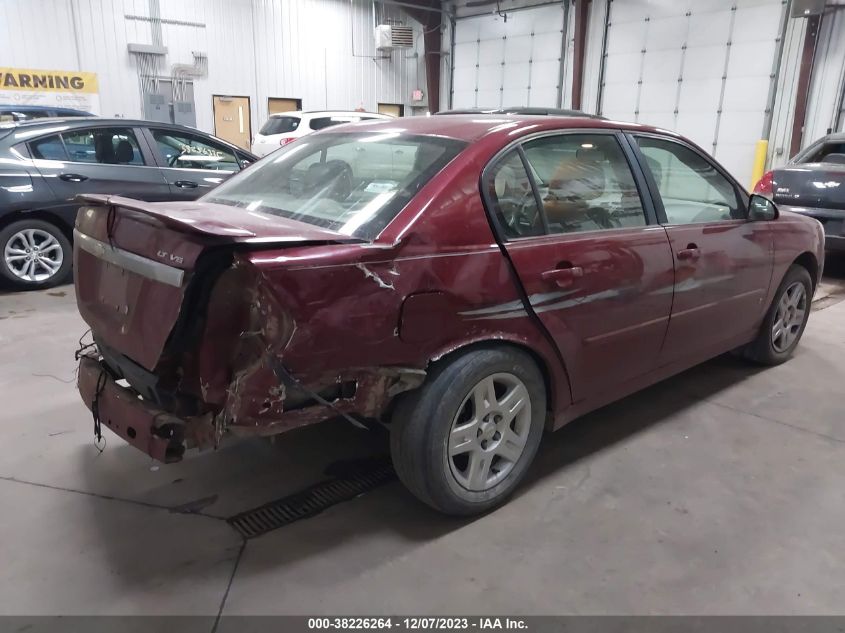 2007 Chevrolet Malibu Lt VIN: 1G1ZT57N37F298895 Lot: 38226264