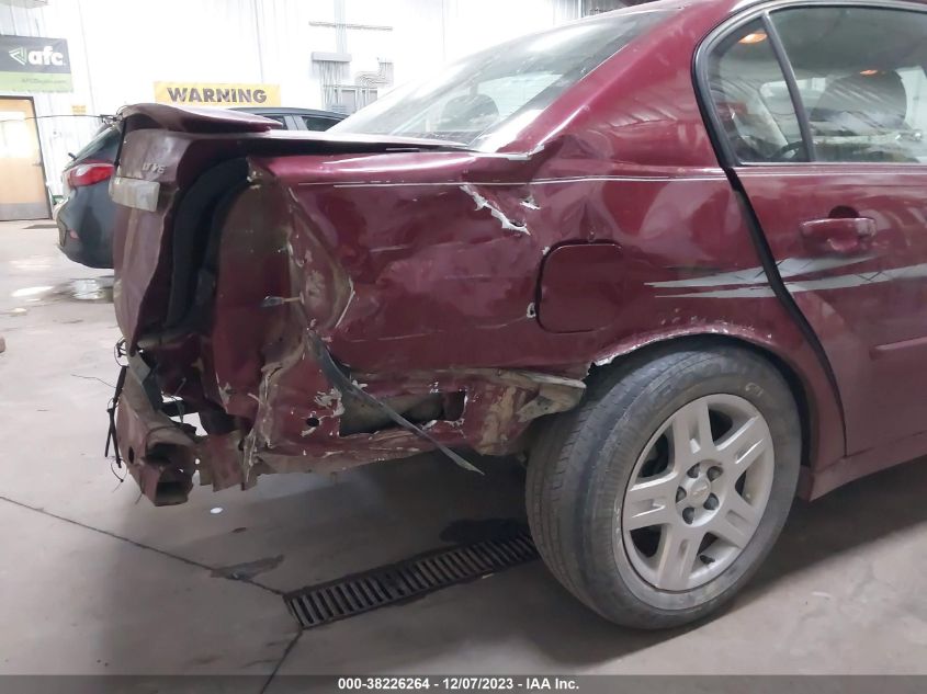 2007 Chevrolet Malibu Lt VIN: 1G1ZT57N37F298895 Lot: 38226264