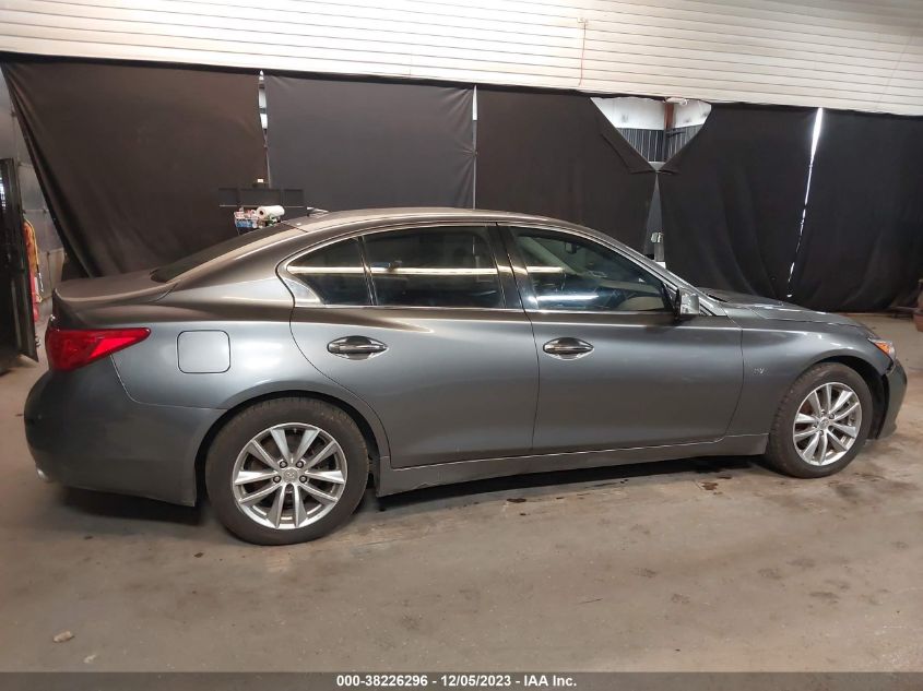 2014 Infiniti Q50 Premium VIN: JN1BV7AR8EM681074 Lot: 38226296