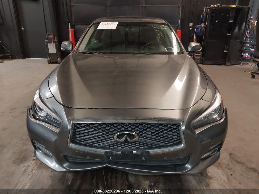 2014 Infiniti Q50 Premium VIN: JN1BV7AR8EM681074 Lot: 38226296