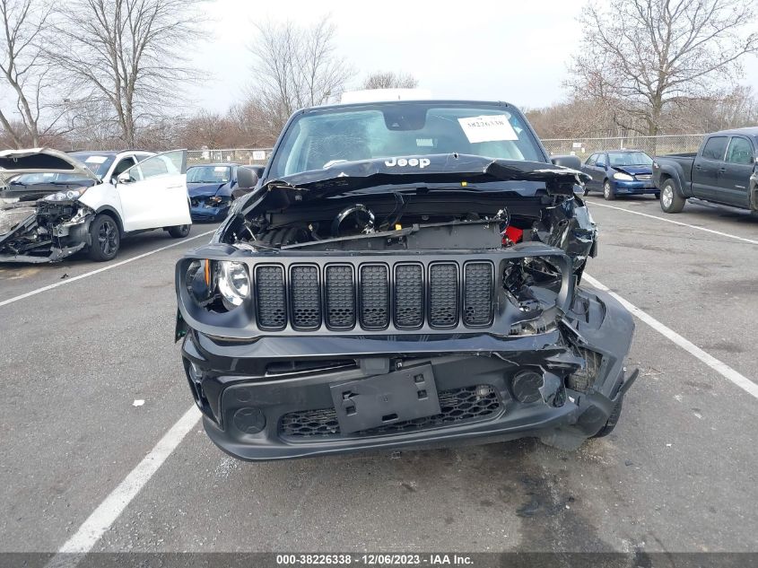 2021 Jeep Renegade Jeepster 4X4 VIN: ZACNJDAB7MPM50249 Lot: 38226338