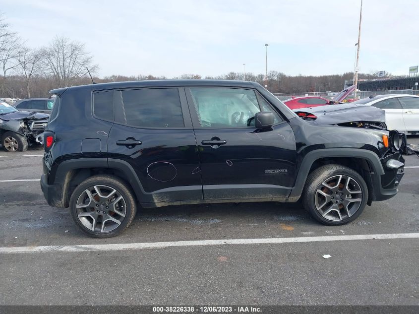 2021 Jeep Renegade Jeepster 4X4 VIN: ZACNJDAB7MPM50249 Lot: 38226338