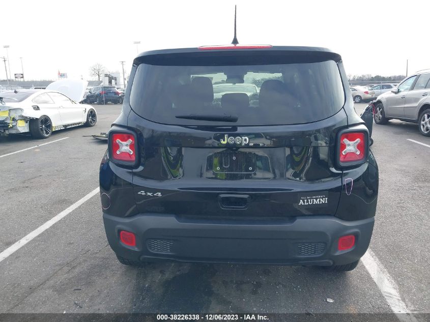 2021 Jeep Renegade Jeepster 4X4 VIN: ZACNJDAB7MPM50249 Lot: 38226338