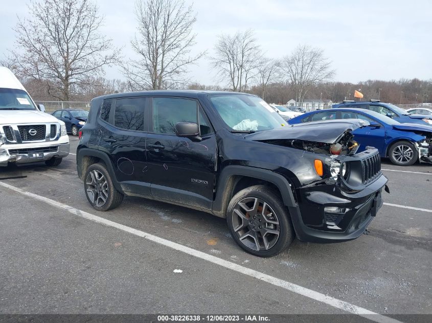 2021 Jeep Renegade Jeepster 4X4 VIN: ZACNJDAB7MPM50249 Lot: 38226338