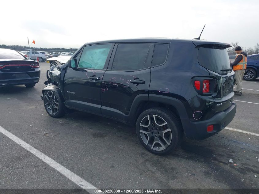 2021 Jeep Renegade Jeepster 4X4 VIN: ZACNJDAB7MPM50249 Lot: 38226338