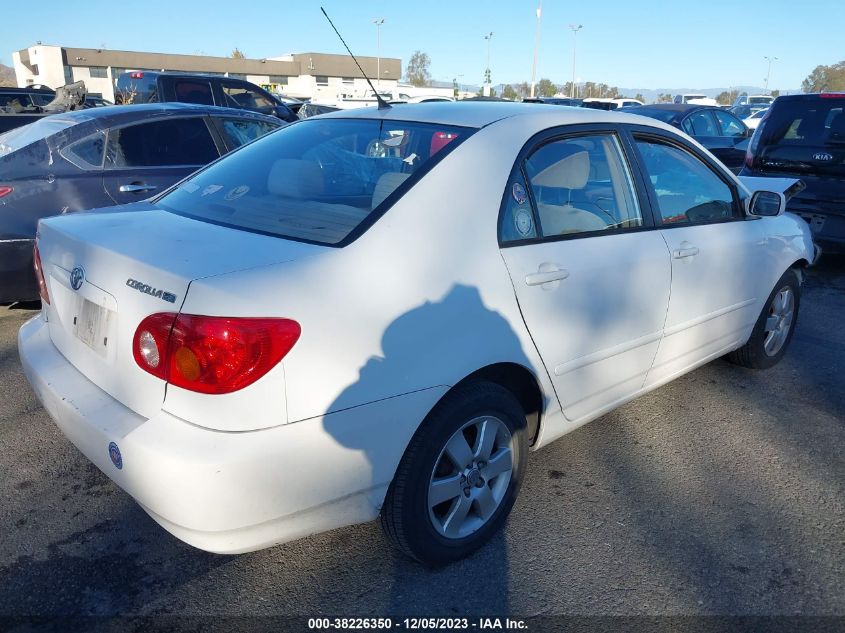 2004 Toyota Corolla Le VIN: 1NXBR32EX4Z314130 Lot: 38226350