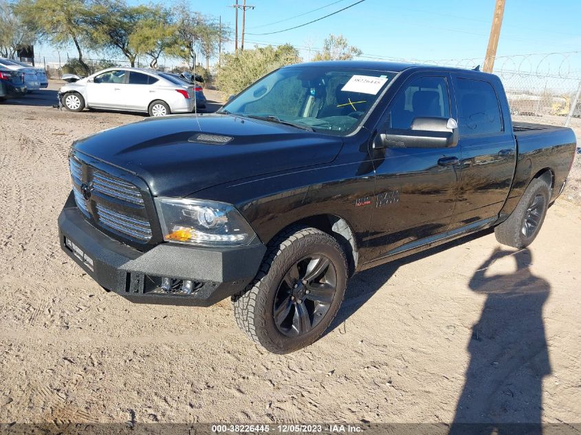 2016 Ram 1500 Sport VIN: 1C6RR7MT4GS149768 Lot: 38226445