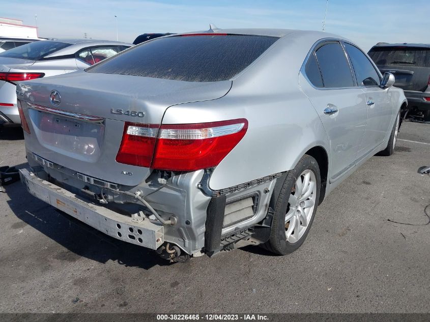 2009 Lexus Ls 460 VIN: JTHCL46FX95002358 Lot: 38226465