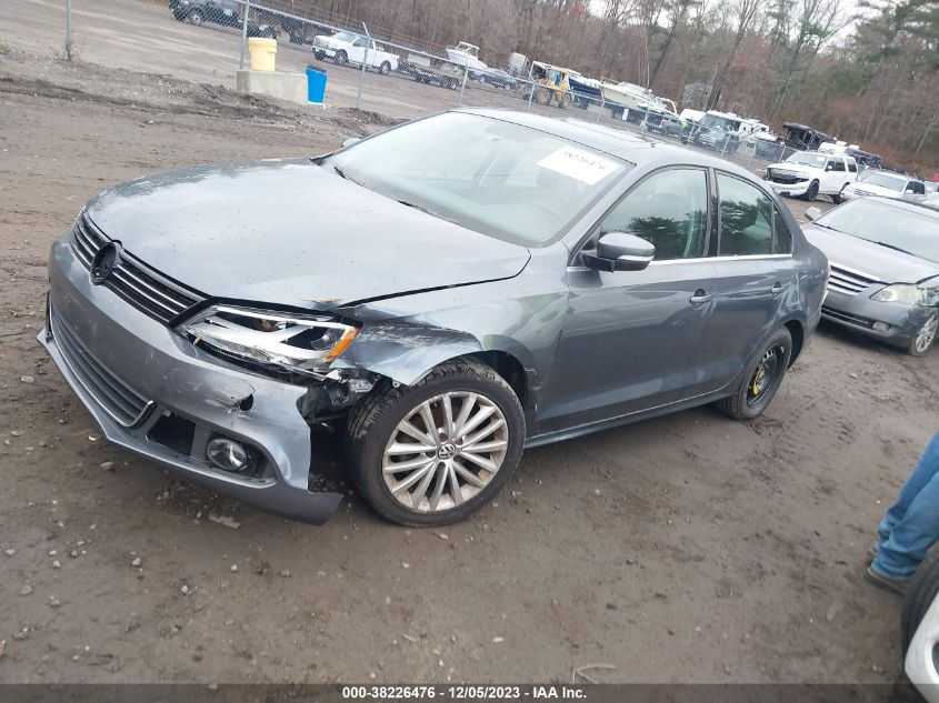 2011 Volkswagen Jetta Sel W/Sunroof Pzev VIN: 3VWLZ7AJ3BM353218 Lot: 38226476